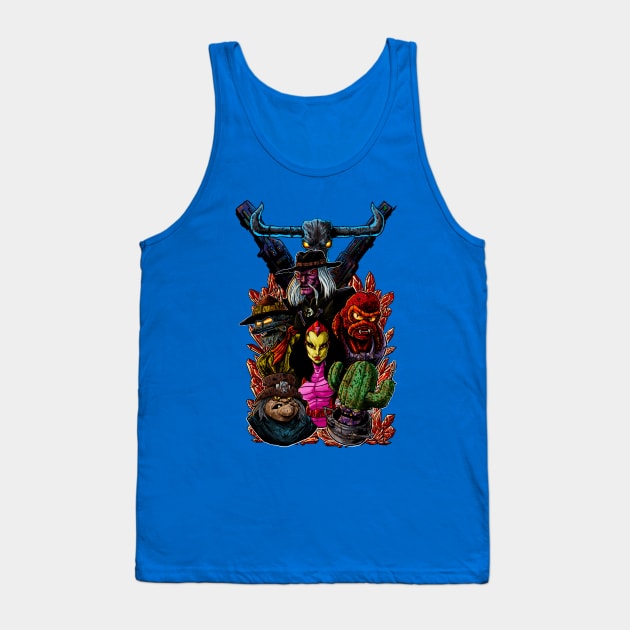 Carrion Bunch Tank Top by RenMcKinzie